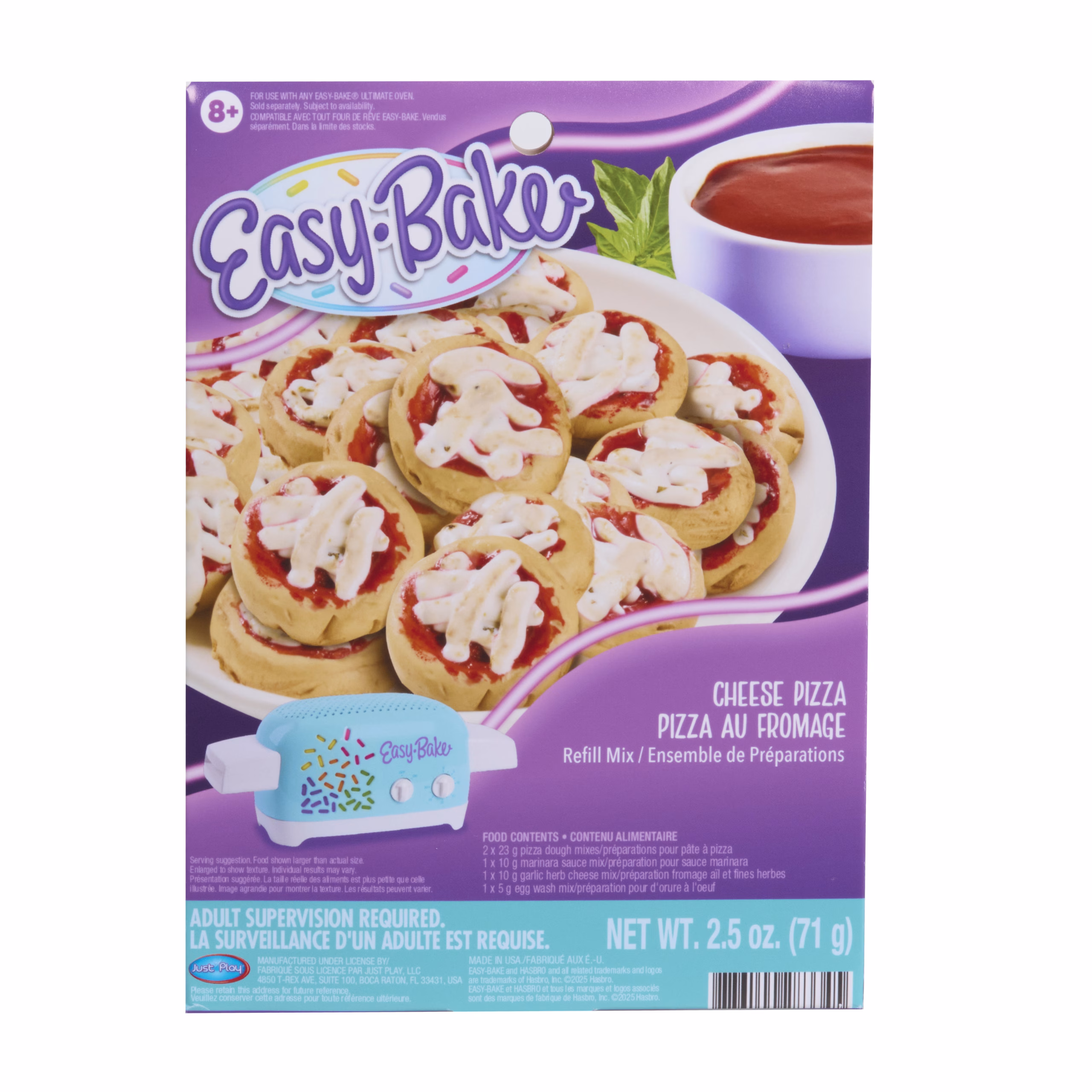 Easy-Bake Ultimate Oven Toy Refill Mix, Cheese Pizza Refill Mix