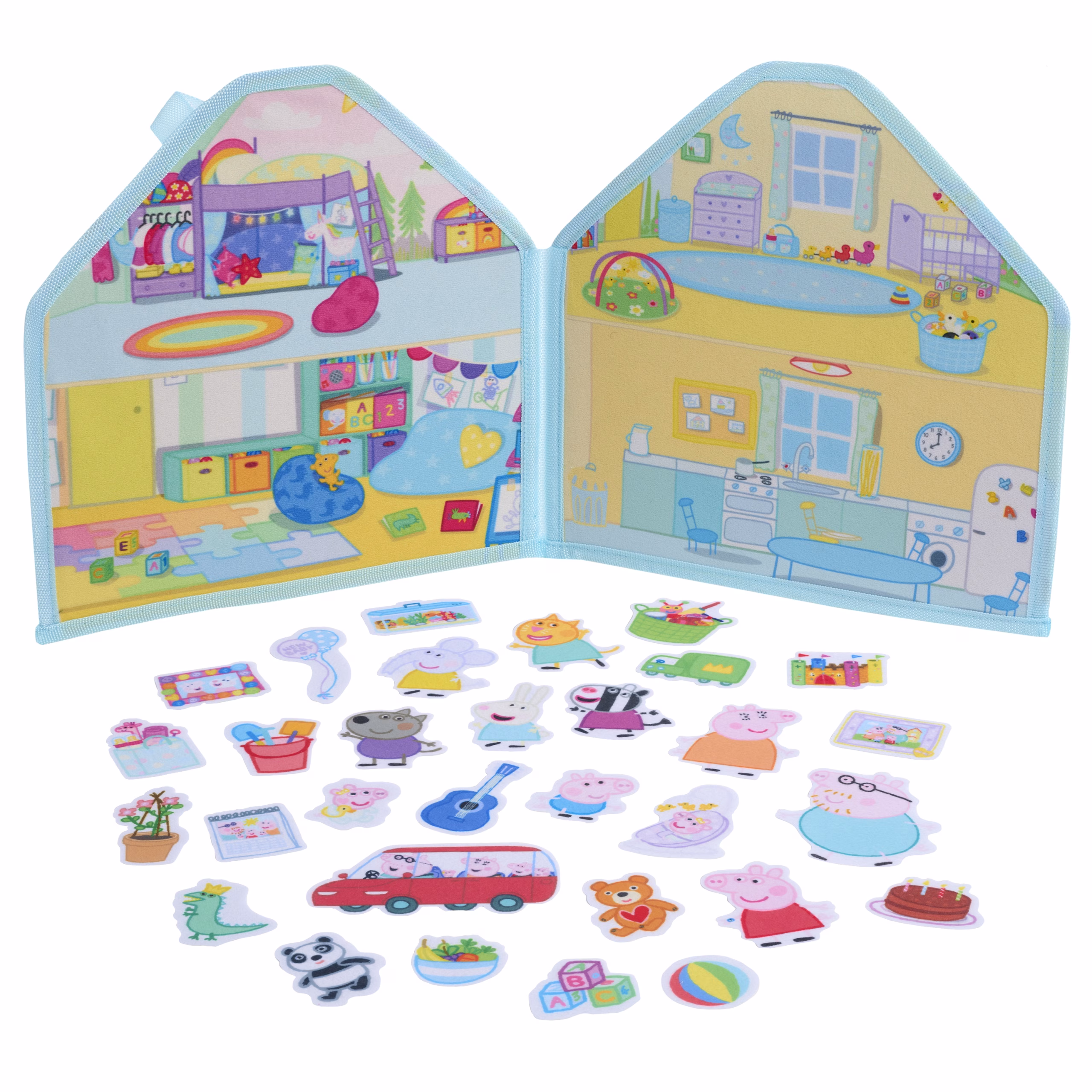 Peppa Pig Felt Play scene