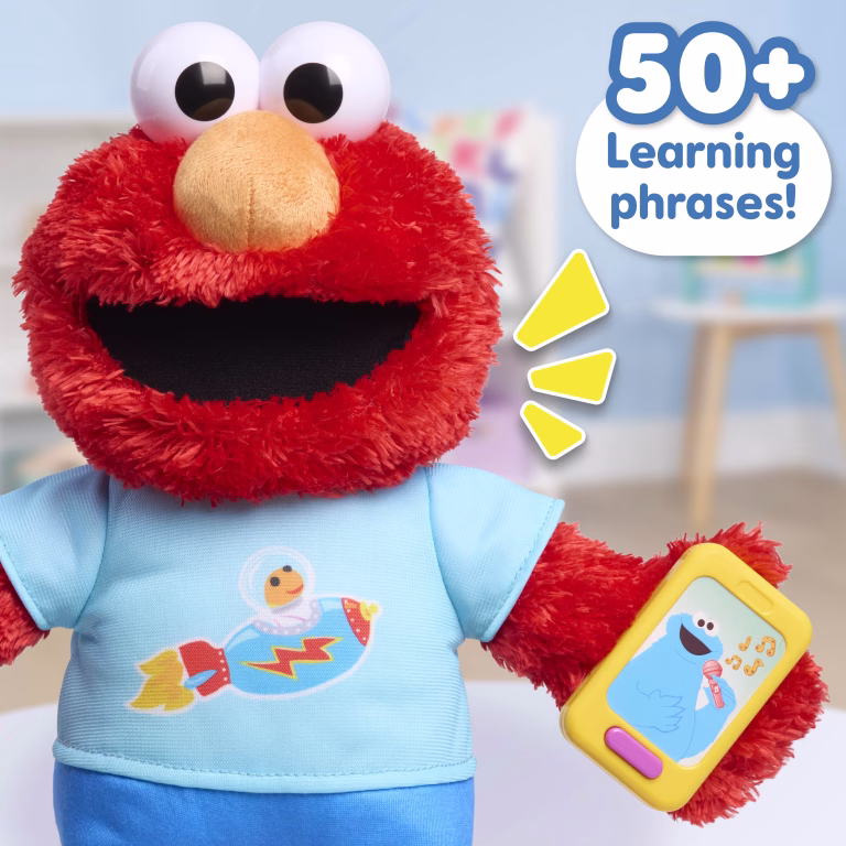 Sesame Street Plush Learning Elmo