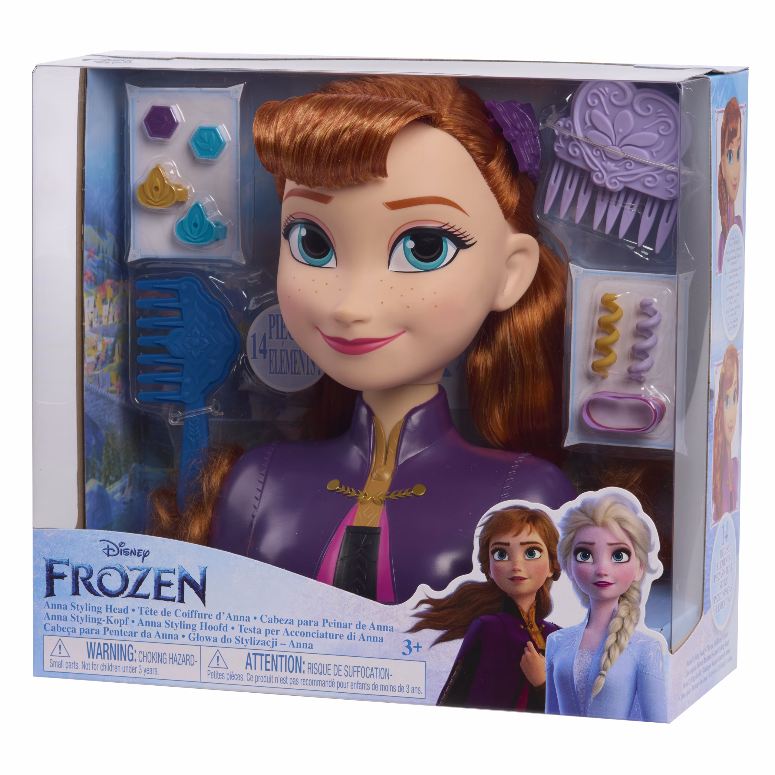 Disney Frozen 2 Anna Styling Head