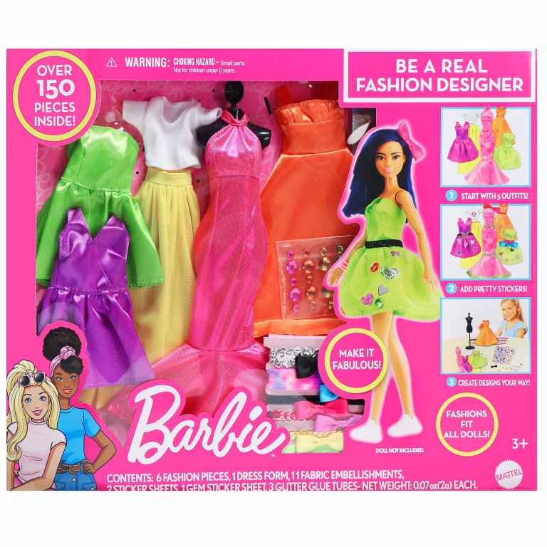 Barbie Be a Real Fashion Designer