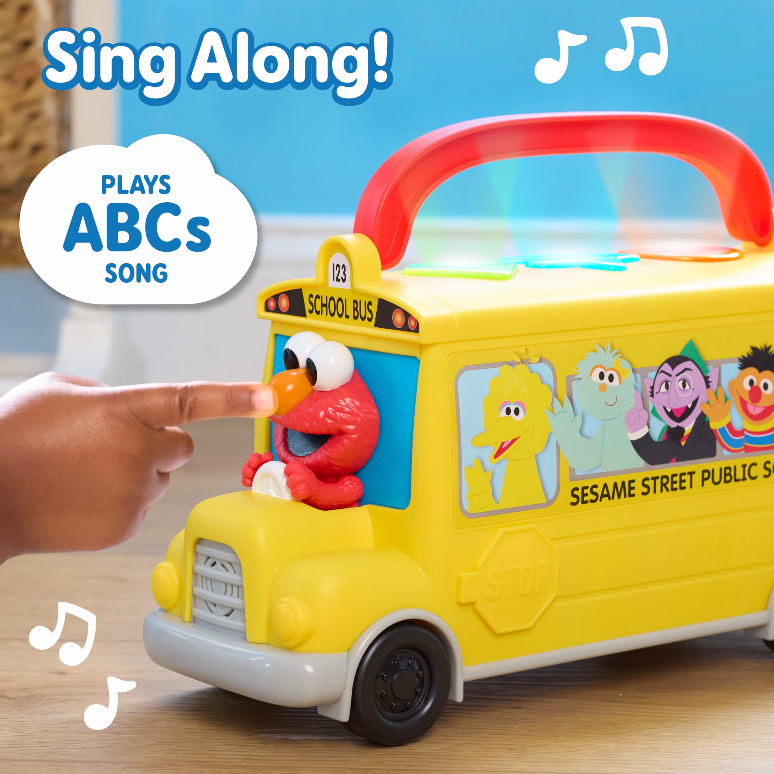 Sesame Street Elmo’s Learn & Go School Bus