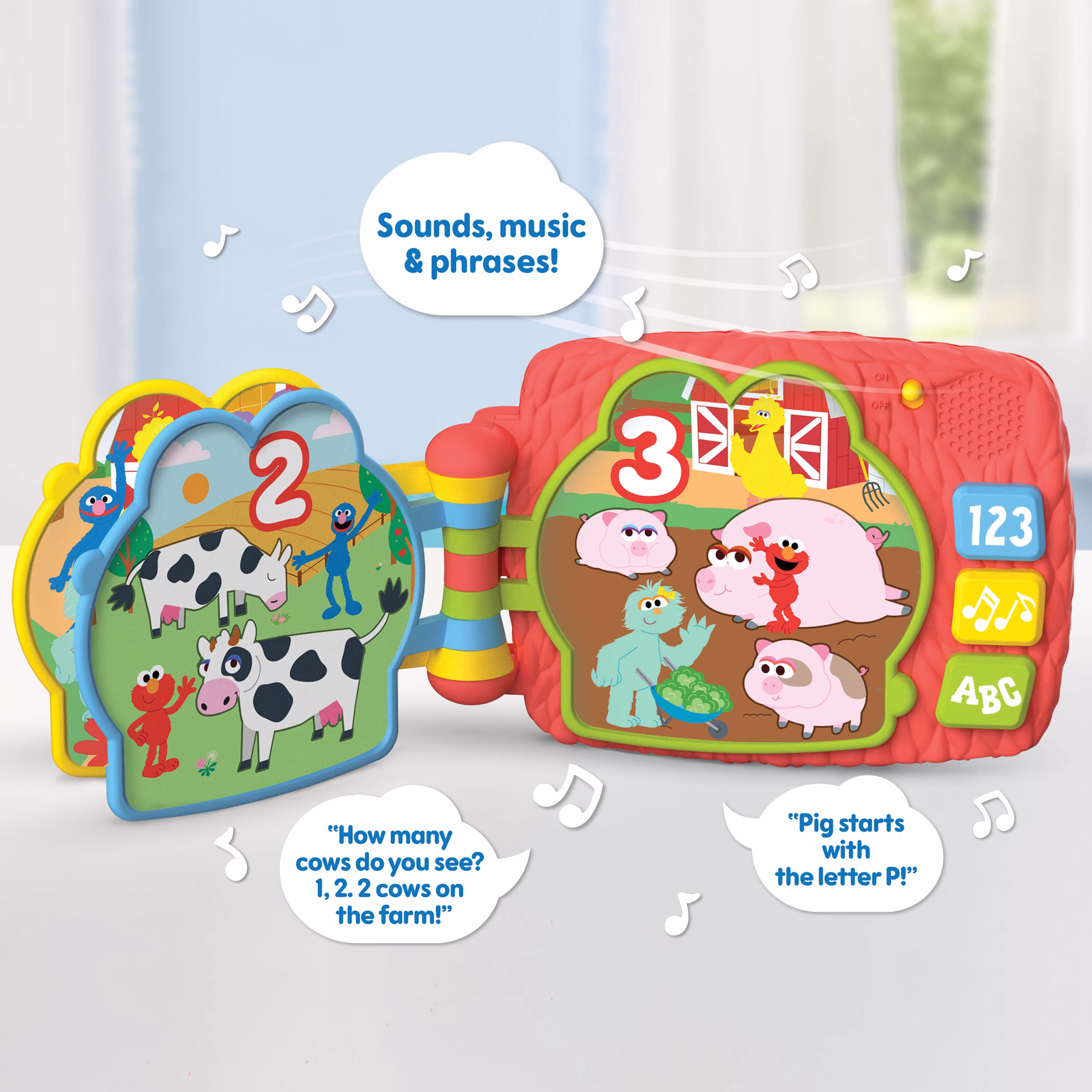 Sesame Street Elmo’s Lots to Learn Book