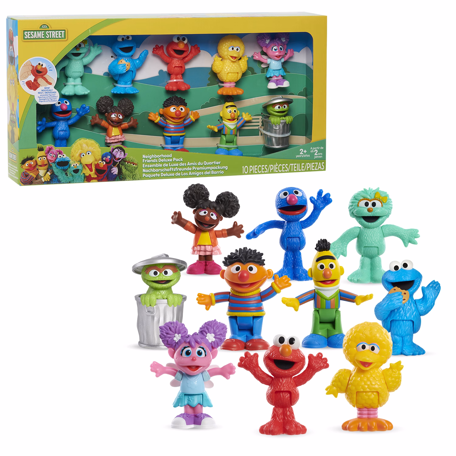 Sesame Street Neighborhood Friends Deluxe Pack