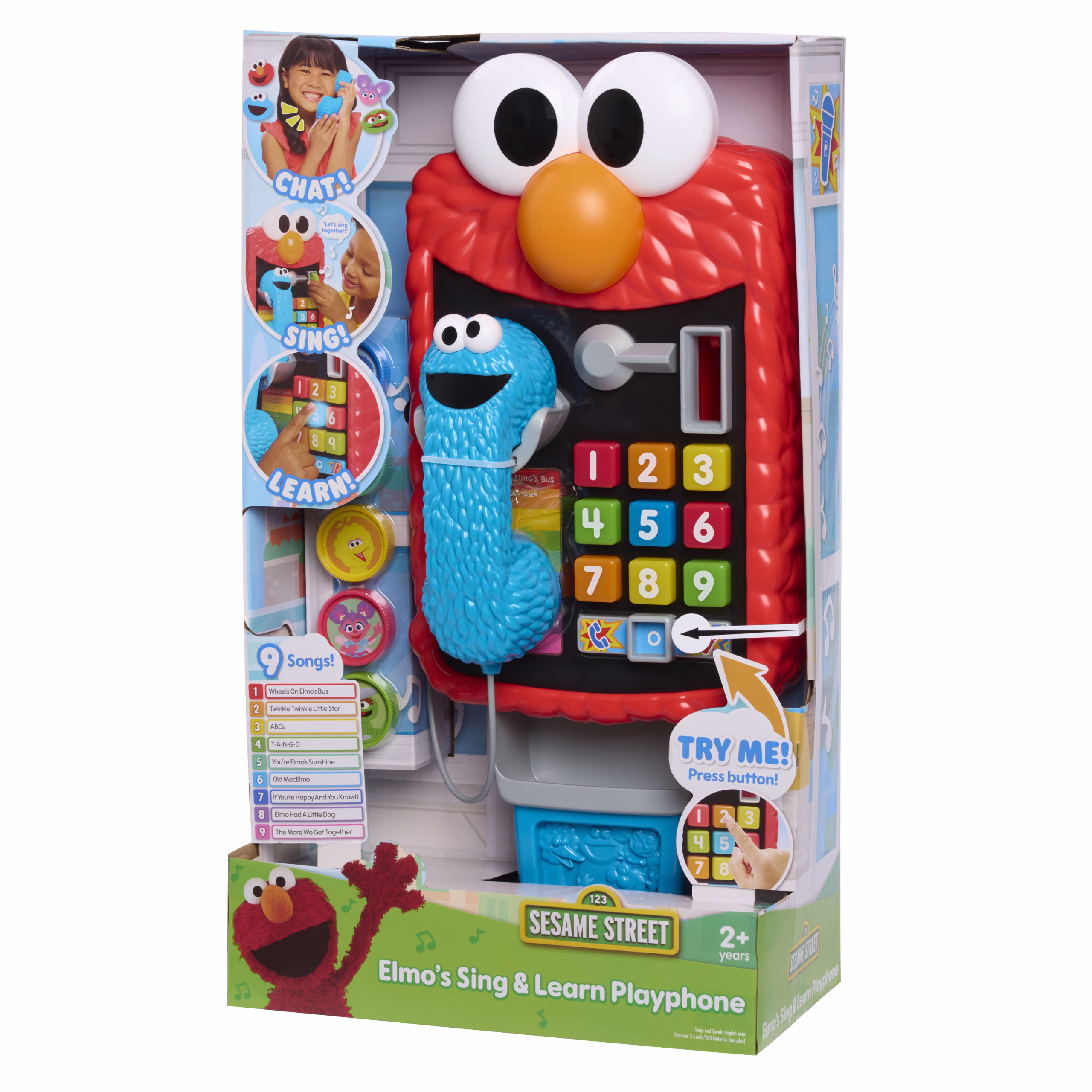 Sesame Street Elmo’s Sing & Learn Playphone