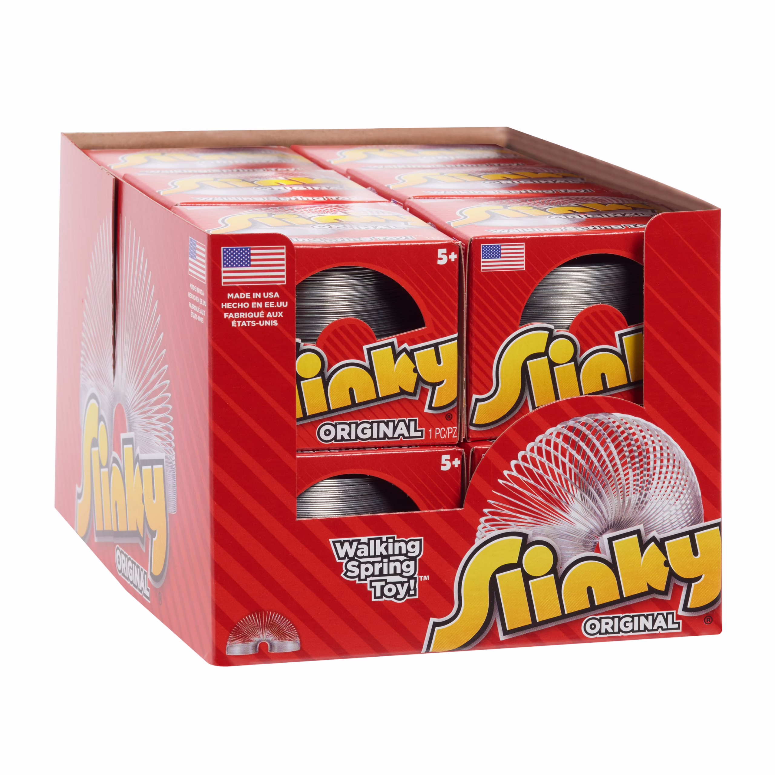 The Original Slinky Walking Spring Toy, Metal Slinky