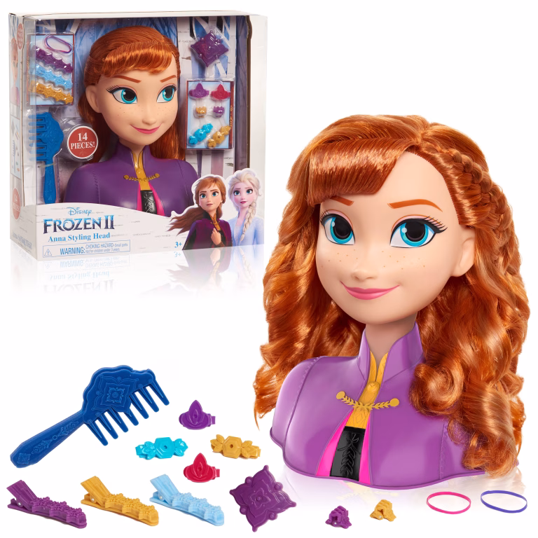 Disney Frozen 2 Anna Styling Head