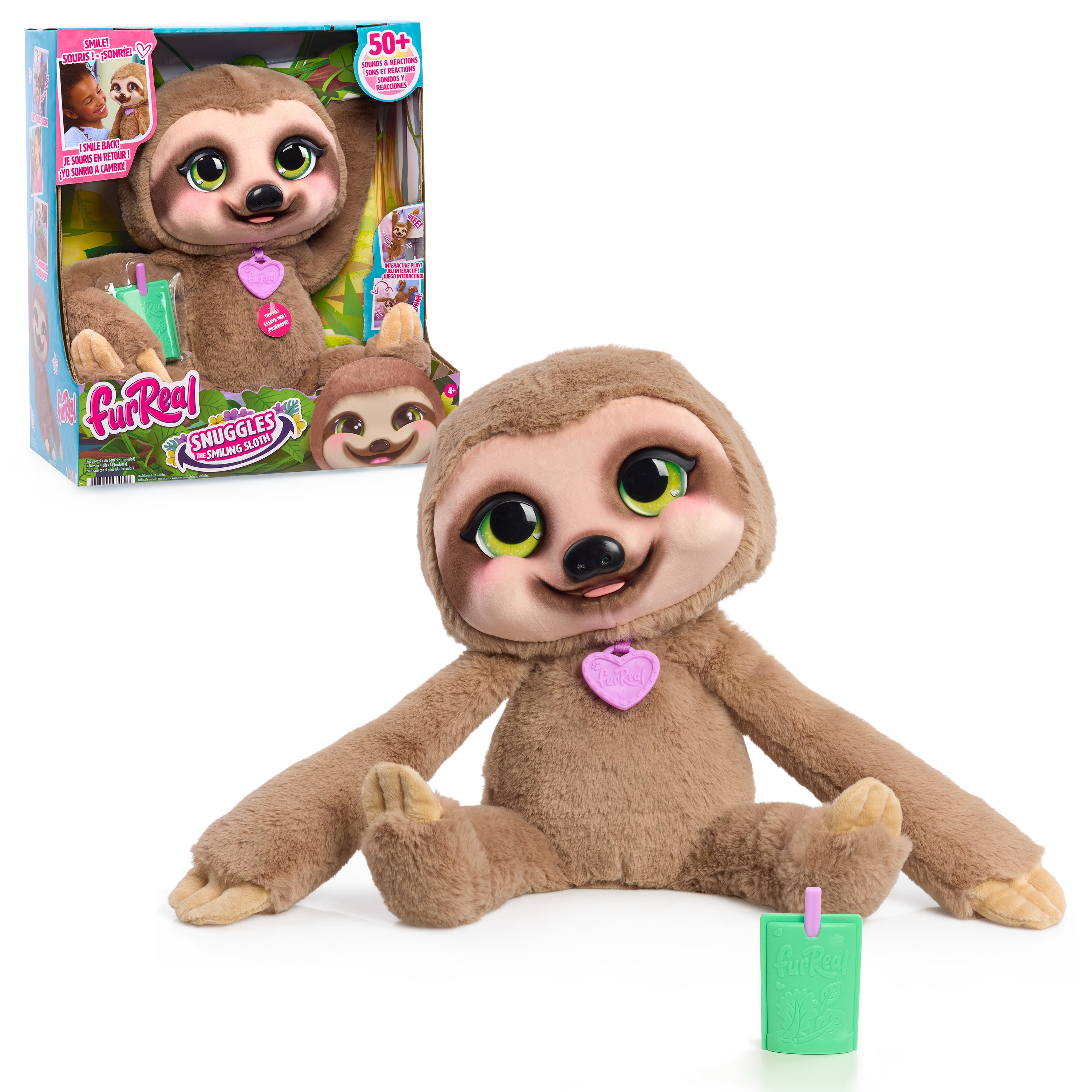 furReal Snuggles the Smiling Sloth